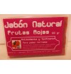 Jabón Natural de Frutas Rojas