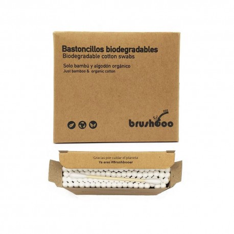 Bastoncillos Biodegradables de Bambú Bastoncillos Biodegradables de Bambú