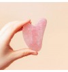 GUA SHA  MASAJEADOR  CUARZO ROSA