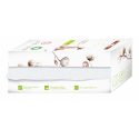 Toallitas secas 100% algodón biológico BOCOTON (50 uds
