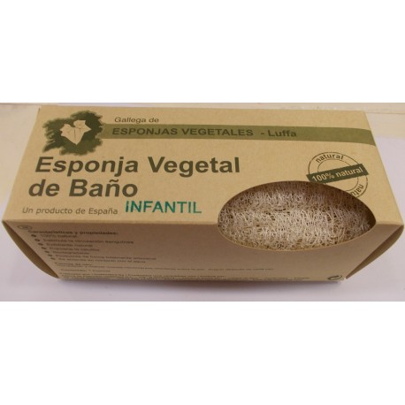 Esponja Vegetal de Baño - Luffa Infantil